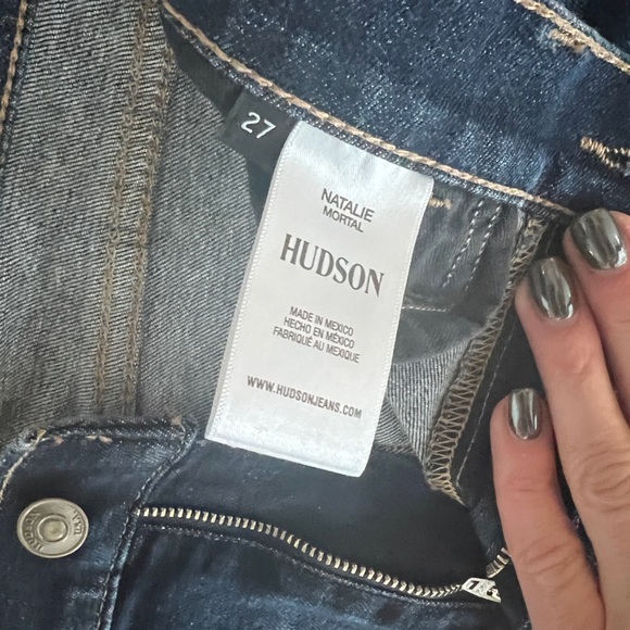 Women’s Hudson Natalie Skinny ankle jeans size 27 - Picture 5 of 6